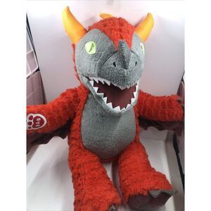 BABW / Build a Bear Workshop MagiQuest Red DRAGON 16” Plush Toy